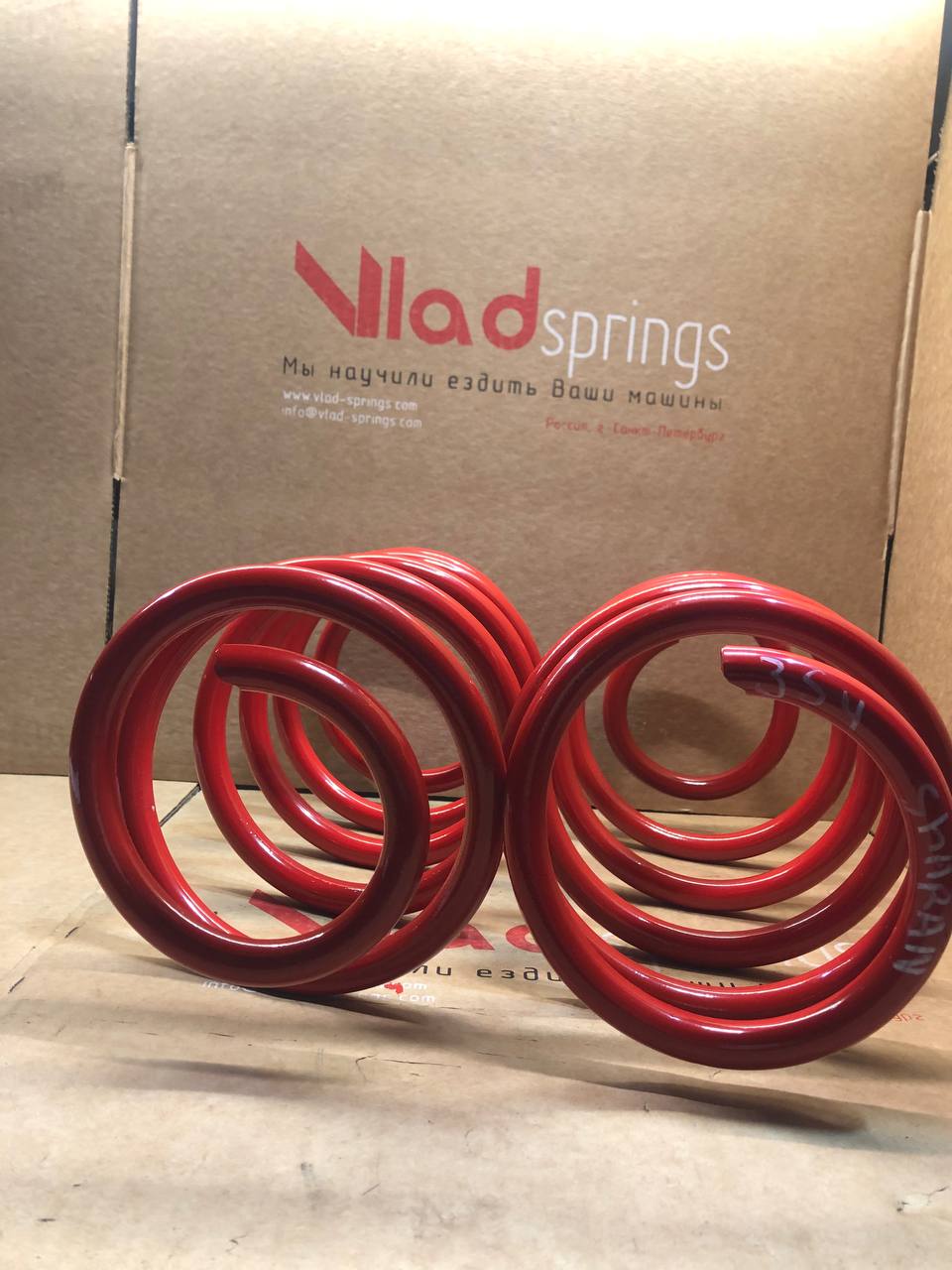 Volkswagen Sharan 1 поколение - пружины передней подвески - 1 дюйм комфорт 9 Volkswagen Sharan 1 поколение - пружины передней подвески - 1 дюйм комфорт — изображение 9