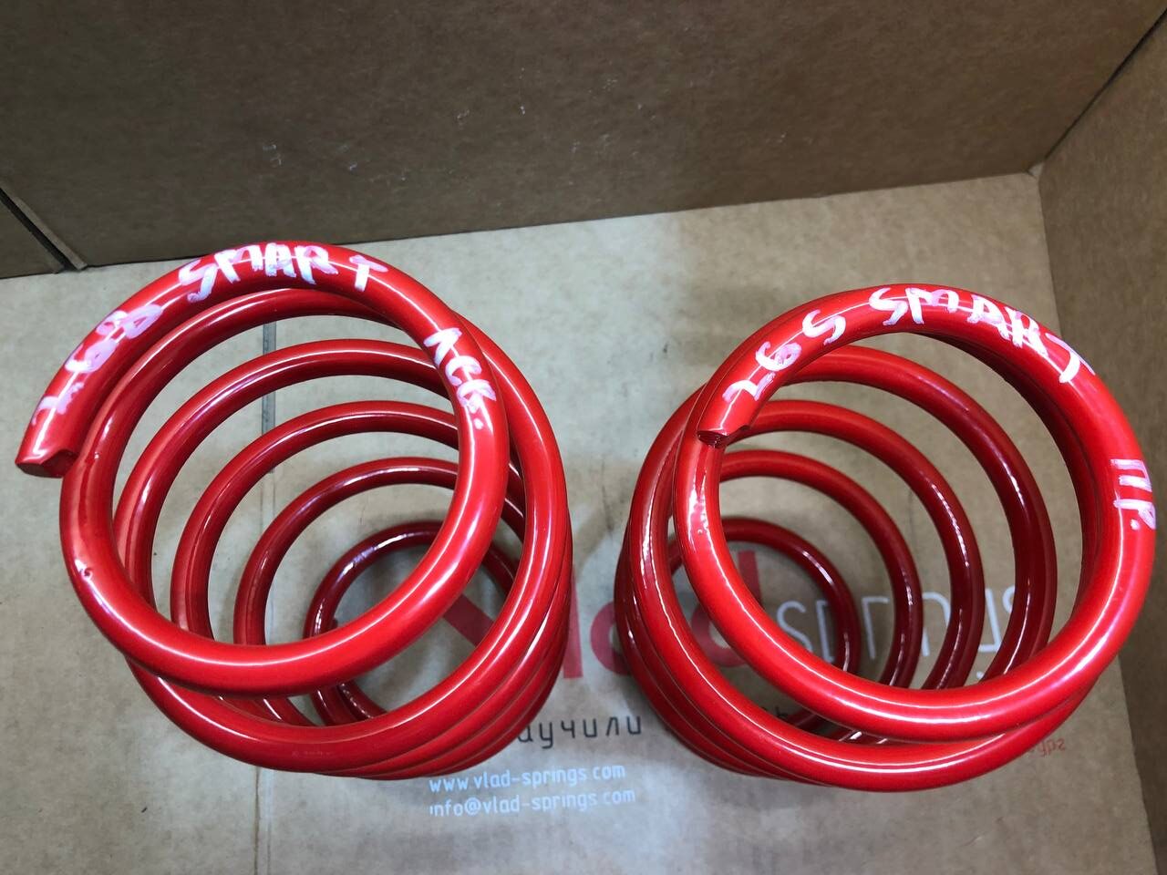 Smart Forfour W453 - пружины передней подвески - сток комфорт 2 Smart Forfour W453 - пружины передней подвески - сток комфорт — изображение 2